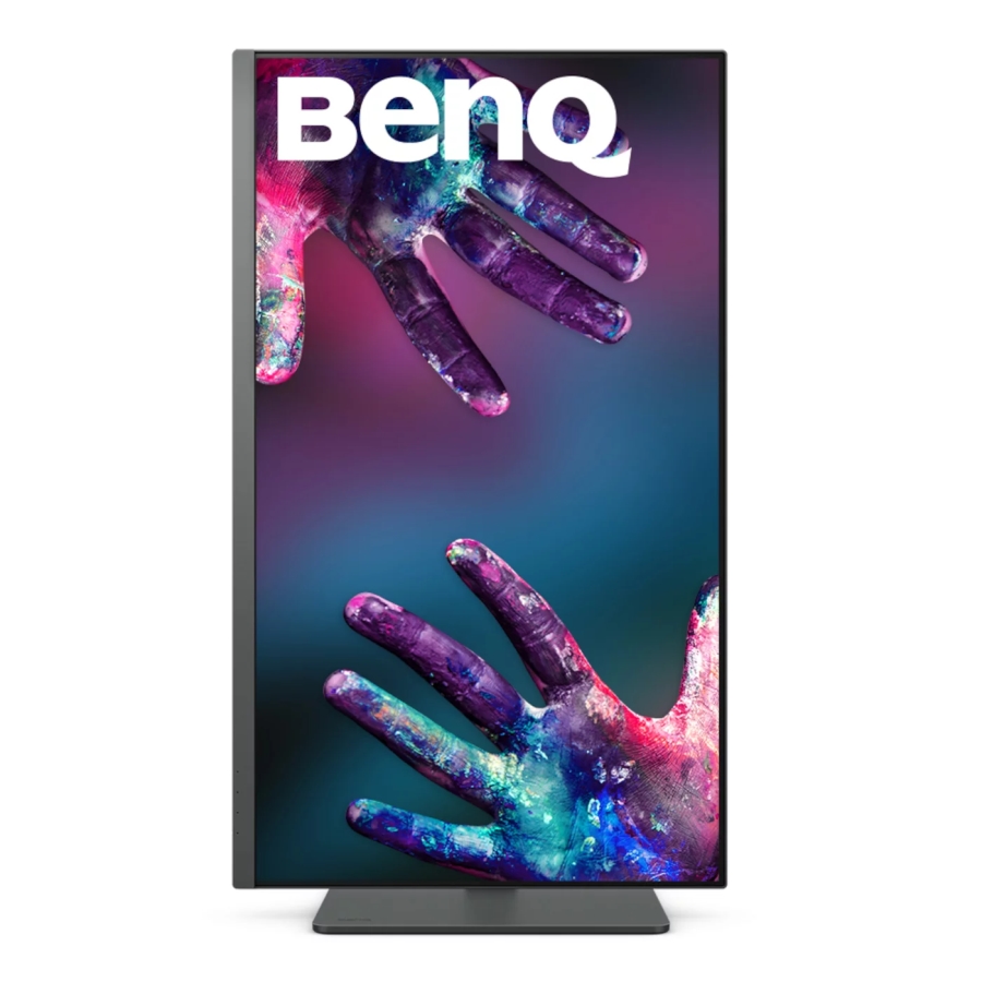 Монитор BenQ PD3205U 32" IPS 4ms 3840x2160 4K DesignVue Designer Mon,100% sRGB,PIP/PBP,CAD/CAM,Disp Pilot,Flicker-free,LBL,1000:1,20M:1 DCR,10 Bit,250cd/m2,USB C(PowerDelivery 90W),HDMI,DP,miniDP,USB Hub PIP/PBP,KVM,Card R/W,2x2.5W,HAdj.,Swivel,Pivot,Tilt,Gray - Image 3
