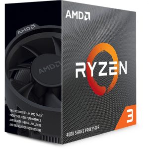 Процесор AMD Ryzen 3 4100 (3.8/4.0GHz Boost,6MB,65W,AM4)