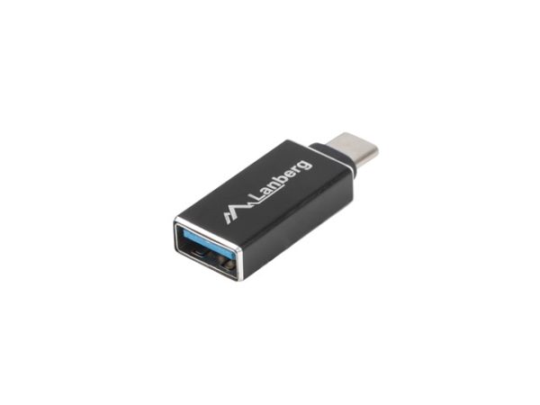 Адаптер Lanberg adapter USB type-c 3.1 (m) -> USB type-A (f) - Image 2