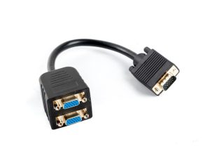 Адаптер Lanberg adapter VGA -> VGAx2 20cm