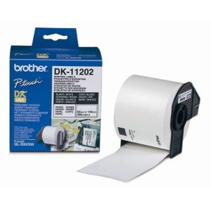Консуматив Brother DK-11202 Shipping Labels 62mmx100mm 300 labels per roll Black on White