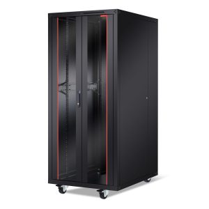 Комуникационен шкаф Formrack 19" Free standing rack 42U 800/1000mm height: 2096 mm loading capacity: 600 kg front tempered glass door