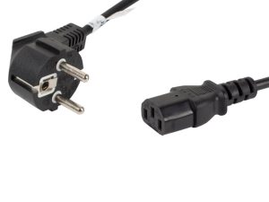 Кабел Lanberg CEE 7/7 -> IEC 320 C13 power cord 1.8m black