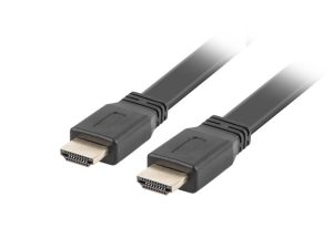 Кабел Lanberg HDMI M/M V2.0 cable 5m  4K flat black