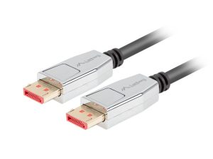Кабел Lanberg display port M/M 20pin V1.4 1.8m 8K 60Hz Black