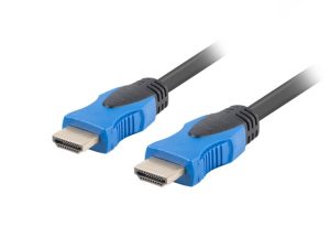 Кабел Lanberg HDMI M/M V2.0 cable 4K 15m CU black