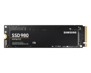Твърд диск Samsung SSD 980 1TB PCIe 3.0 NVMe 1.4 M.2 V-NAND 3-bit MLC Pablo Controller 256-bit Encryption Read 3500 MB/s Write 3000 MB/s