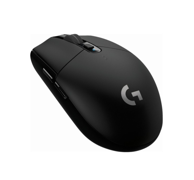 Мишка Logitech G305 Wireless Mouse Lightsync RGB Lightspeed Wireless HERO 12K DPI Sensor 400 IPS 6 Programmable Buttons Black - Image 2