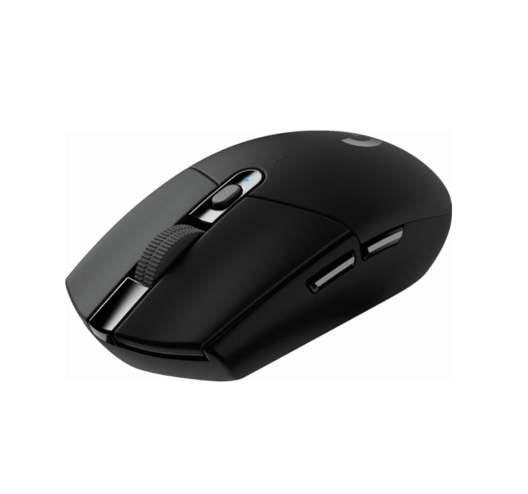 Мишка Logitech G305 Wireless Mouse Lightsync RGB Lightspeed Wireless HERO 12K DPI Sensor 400 IPS 6 Programmable Buttons Black - Image 3
