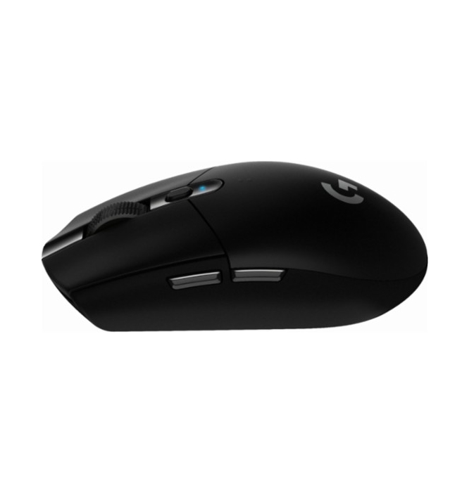Мишка Logitech G305 Wireless Mouse Lightsync RGB Lightspeed Wireless HERO 12K DPI Sensor 400 IPS 6 Programmable Buttons Black - Image 4