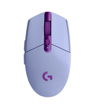 Мишка Logitech G305 Wireless Mouse Lightsync RGB Lightspeed Wireless HERO 12K DPI Sensor 400 IPS 6 Programmable Buttons Lilac