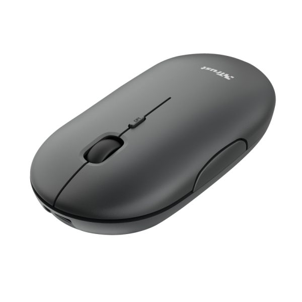 Мишка TRUST Puck Wireless & BT Rechargeable Mouse Black - Image 3