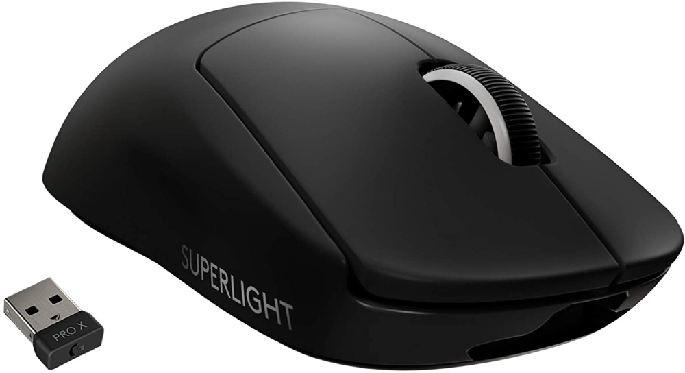 Мишка Logitech G Pro X Superlight Wireless Mouse Lightspeed Wireless 1ms HERO 25K DPI Sensor 400 IPS Onboard Memory >63g Black