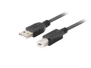 Кабел Lanberg Cable USB-A(M)->USB-B(M)