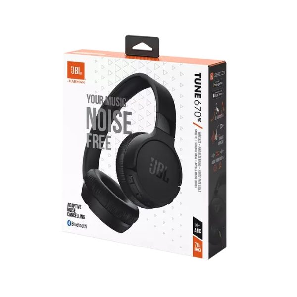 Слушалки JBL T670NC BLK HEADPHONES - Image 10