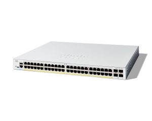 Комутатор Cisco Catalyst 1200 48-port GE PoE 4x1G SFP