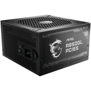 MSI MAG A850GL PCIE5 600W 80 Plus Gold 120mm Fluid Dynamic Bearing Fan Protections: OCP/OVP/OPP/OTP/SCP Dimensions: 150mmx140mmx86mm 5Y Warranty