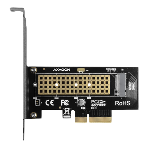 AXAGON PCEM2-N PCI-E 3.0 4x - M.2 SSD NVMe up to 80mm SSD