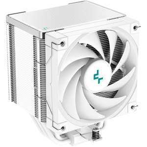DeepCool AK500 WH CPU Air Cooler 1x120mm FK120 PWM Fan TDP 240W 5 Heatpipes White Intel LGA2066/2011-v3/2011/1700/1200/115x AMD AM5/AM4