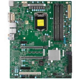 Supermicro mainboard server X11SCA-Bulk Single Socket H4 (LGA 1151) 1x LAN with Intel Ethernet Controller I210-ATSingle LAN with Intel PHY I219LM LAN controller 1 PCI-E 3.0 x4 1 PCI-E 3.0 x1 2 PCI-Ex16 slots