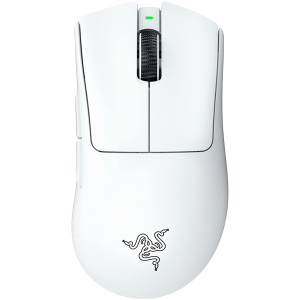 Razer DeathAdder V3 Pro - White Edition Ergonomic Wireless Gaming Mouse Speedflex Charging Cable USB Type C 30000DPI Optical Mouse Switches Gen-3 63 g Focus Pro 30K Optical Sensor