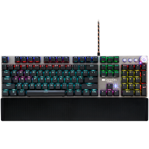 Keyboard Canyon Nightfall GK-7 RGB US Wired Dark Grey (CND-SKB7-US)