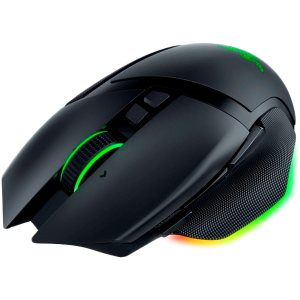 Razer Basilisk V3 Pro - Ergonomic Wireless Gaming Mouse Razer HyperSpeed Wireless Bluetooth Speedflex Cable USB Type C Razer Chroma RGB Focus Pro 30K Optical Sensor 30000DPI  Optical Mouse Switches Gen-3 4-way Razer HyperScroll tilt wheel