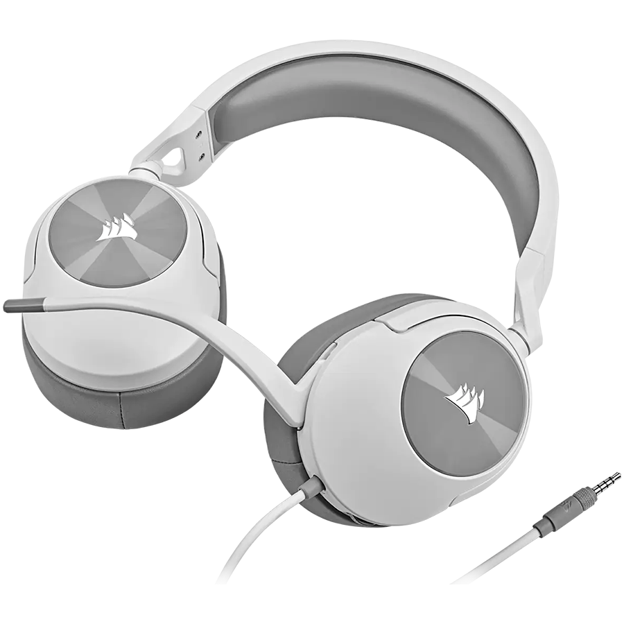 Corsair HS55 Stereo Headset White EAN:0840006643661 - Image 2