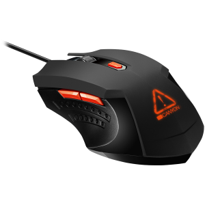 Mouse Canyon Star Raider GM-1 RGB 6buttons Wired Black (CND-SGM01RGB)
