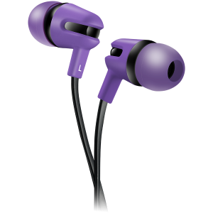 Earphones Canyon SEP-4 Mic Flat 1.2m Violet (CNS-CEP4P)