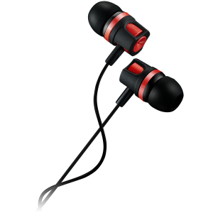 Earphones Canyon EP-3 Mic 1.2m Red (CNE-CEP3R)