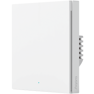 Aqara Smart Wall Switch H1 (with neutral single rocker) Model No: WS-EUK03; SKU: AK073EUW01