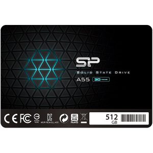 Silicon Power Ace - A55 512GB SSD SATAIII (3D NAND) 3D NAND SLC Cache 7mm 2.5'' Blue - Max 560/530 MB/s - Full Capacity EAN: 4712702659122
