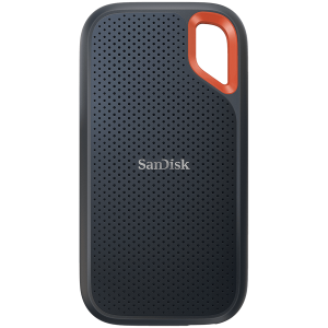 SanDisk Extreme 2TB Portable SSD - up to 1050MB/s Read and 1000MB/s Write Speeds USB 3.2 Gen 2 2-meter drop protection and IP55 resistance EAN: 619659184674