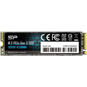 Silicon Power Ace - A60 256GB SSD PCIe Gen 3x4 PCIe Gen3 x 4 & NVMe 1.3 SLC Cache + HMB - Max 2200/1600 MB/s EAN: 4713436129639
