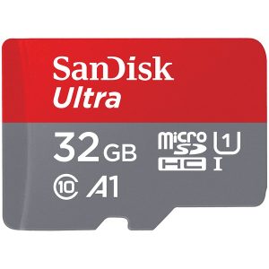 SanDisk Ultra microSDHC 32GB + SD Adapter 120MB/s  A1 Class 10 UHS-I EAN: 619659184155