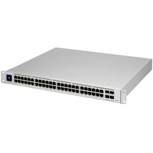 UniFi 48Port Gigabit Switch with 802.3bt PoE Layer3 Features and SFP+