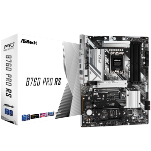 ASROCK MB Desktop B760 Pro RS (S1700 4x DDR5 1x PCIe 5.0 x16 1x PCIe 4.0 x16 1x PCIe 3.0 x16 1x PCIe 3.0 x1 2x Hyper M.2 PCIe Gen4x4 1x M.2 PCIe Gen 4x2 4x SATA3 2x USB-C 6x USB 3.2 4x USB 2.0 1xRJ-45 2.5GB 1x HDMI 1x DP ATX