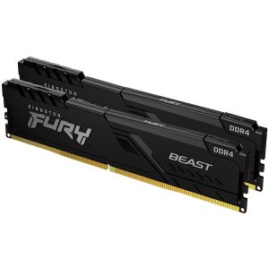 Kingston 32GB 3200MT/s DDR4 CL16 DIMM (Kit of 2) 1Gx8 FURY Beast Black EAN: 740617319873