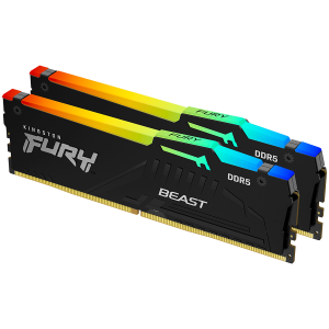 Kingston 32GB 5600MT/s DDR5 CL36 DIMM (Kit of 2) FURY Beast RGB EXPO EAN: 740617330779