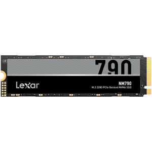 Lexar 2TB High Speed PCIe Gen 4X4 M.2 NVMe up to 7400 MB/s read and 6500 MB/s write EAN: 843367130290