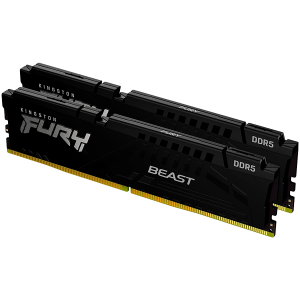 Kingston 32GB 5600MT/s DDR5 CL40 DIMM (Kit of 2) FURY Beast Black XMP EAN: 740617325706