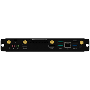 Prestigio Solutions Windows PC (for Multiboard Light&Light+ Series) 80 pin: Core i5 CPU (10th Gen) 10210U / 8GB RAM / 256GB SSD/3G/LTE module /Quectel EM-05E/OS Windows 11 trial 2*wifi antennas 2*3G/LTE antennas