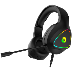 CANYON Shadder GH-6 RGB gaming headset with Microphone Microphone frequency response: 20HZ~20KHZ  ABS+ PU leather USB*1*3.5MM jack plug 2.0M PVC cable weight: 300g Black