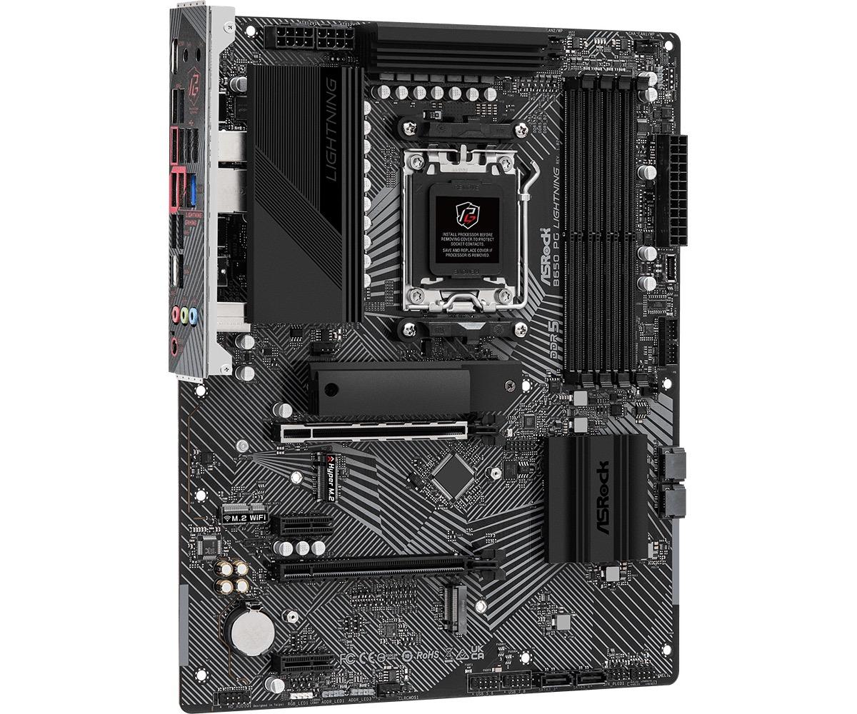 Дънна платка ASROCK B650 PG Lightning, Socket AM5, ATX, 4xDDR5 - Image 5