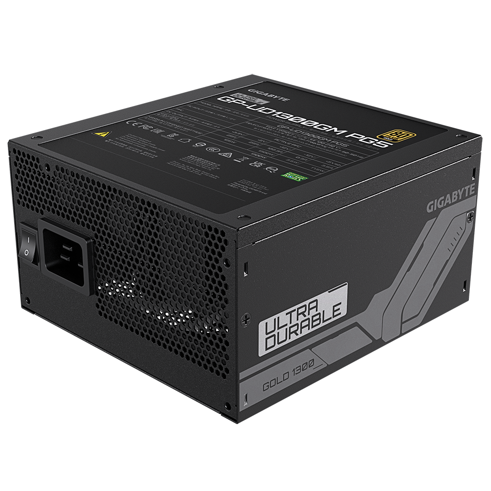 Захранващ блок Gigabyte UD1300GM PG5, 1300W, 80+ GOLD, Modular, PCIe 5.0 Ready - Image 4