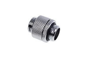 Адаптер съединител с вътрешна резба Alphacool, Въртящ се, G1/4, Сребрист