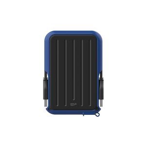 Външен хард диск SILICON POWER Armor A66 , 2.5", 1TB, USB3.2 Gen 1, Удароустойчив, Син