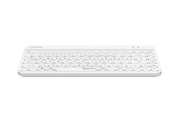 Безжична клавиатура A4tech Fstyler FBK30, Bluetooth, 2.4G, Стойка за телефон, Кирилизирана, Бяла - Image 2