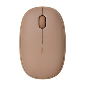 Безжична оптична мишка RAPOO M660, Multi-mode, Свързване с 3 у-ва, Тиха, Кафява